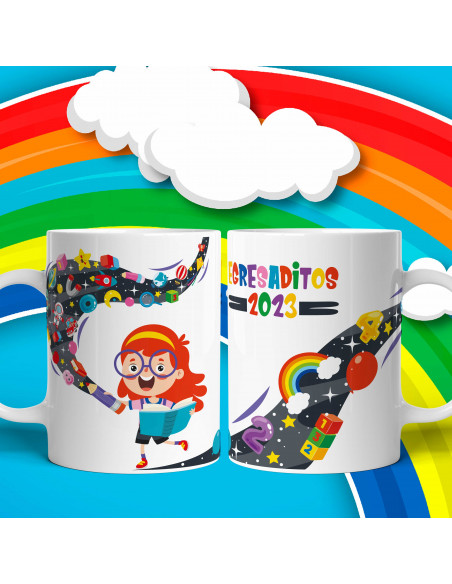 Tazas Egresaditos 2023 pack 2