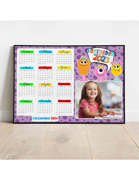 CALENDARIO 2024 PARA FOTO EGRESADITOS, PACK 2