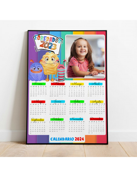 CALENDARIO 2024 PARA FOTO EGRESADITOS, PACK 2