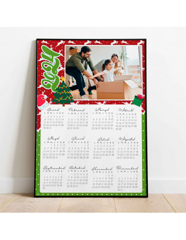 CALENDARIO 2024 PARA FOTO NAVIDAD 1