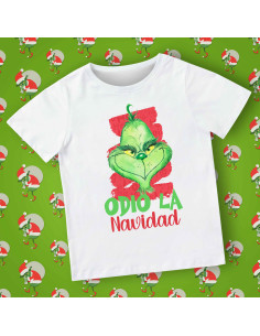 REMERA GRINCH ODIO LA NAVIDAD