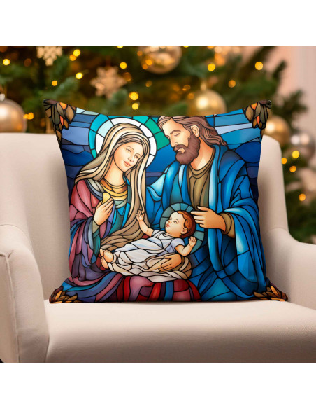 ALMOHADONES NAVIDAD RELIGIOSOS PESEBRE
