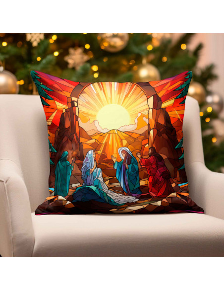 ALMOHADONES NAVIDAD RELIGIOSOS PESEBRE
