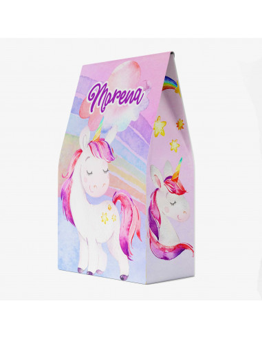 Bolsitas Imprimible - UNICORNIO