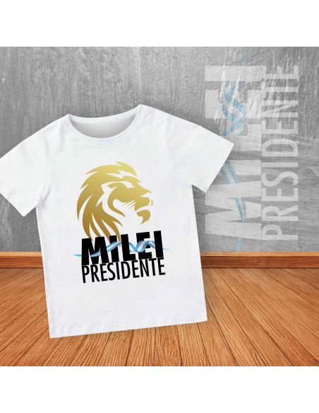 PLANTILLAS REMERAS MILEI PRESIDENTE