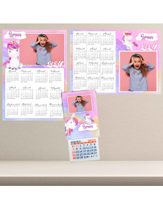 SET CALENDARIO | UNICORNIO