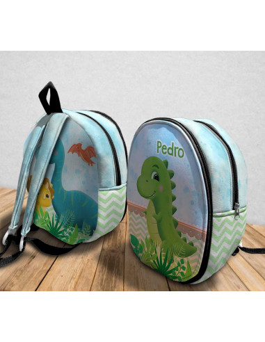 MOCHILA FULL PRINT | DINOSAURIO BEBÉ