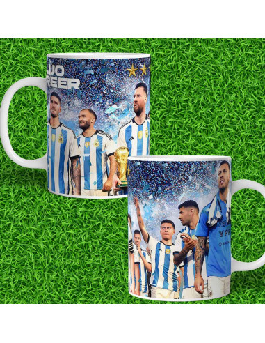 TAZA Y REMERA ELIJO CREER SELECCION...