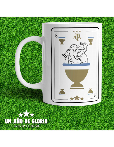 UN AÑO DE GLORIA | TAZA Y REMERA MESSI