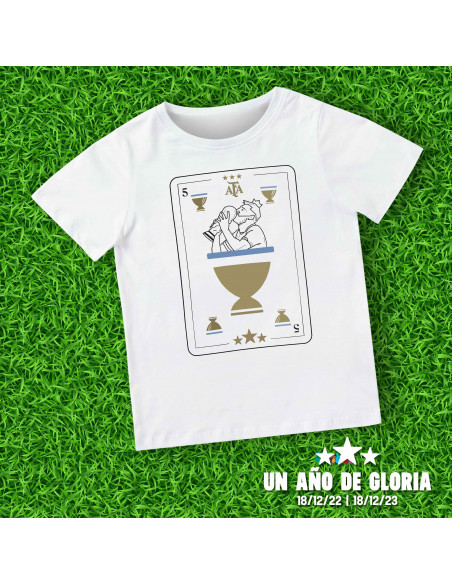 UN AÑO DE GLORIA | TAZA Y REMERA MESSI