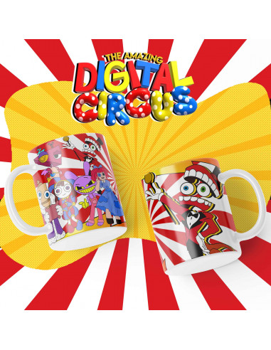 TAZAS DIGITAL CIRCUS