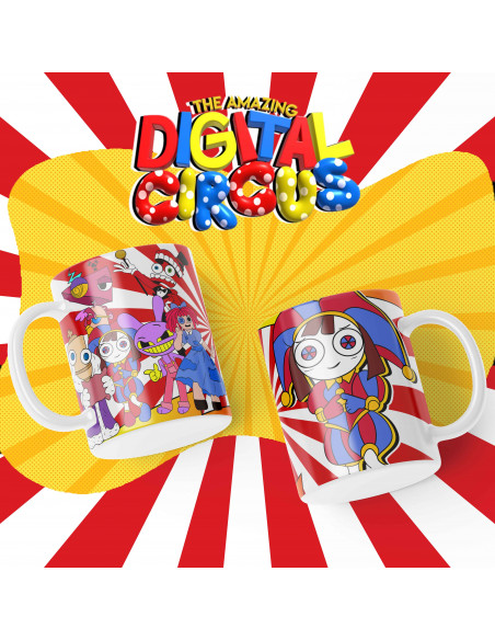 TAZAS DIGITAL CIRCUS