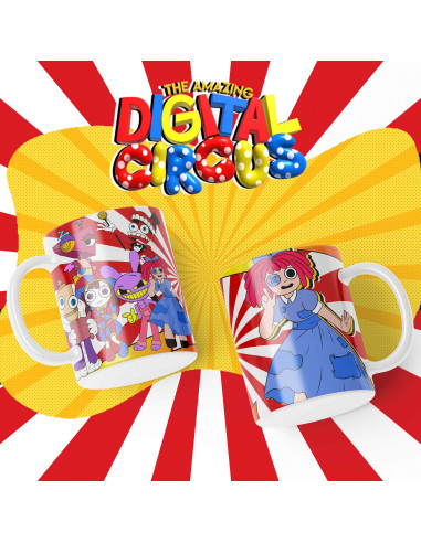 TAZAS DIGITAL CIRCUS