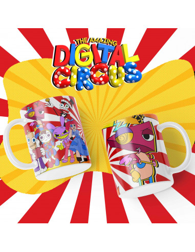 TAZAS DIGITAL CIRCUS