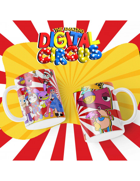 TAZAS DIGITAL CIRCUS