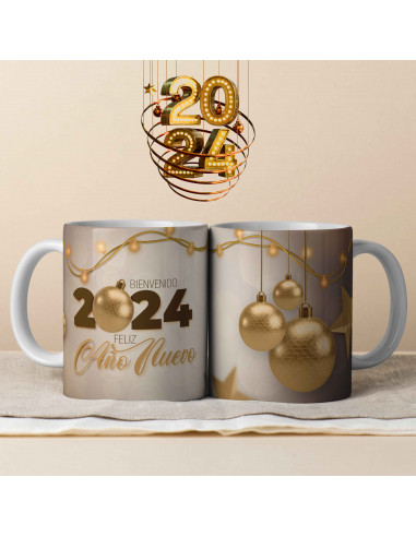 TAZAS AÑO NUEVO 2024