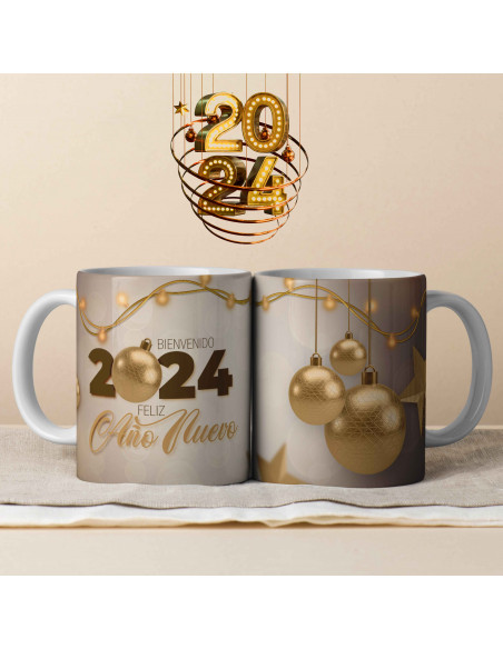 TAZAS AÑO NUEVO 2024