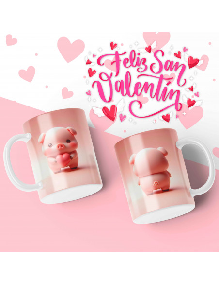 TAZAS SAN VALENTIN ANIMALITOS