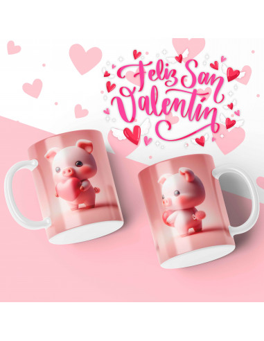 TAZAS SAN VALENTIN ANIMALITOS