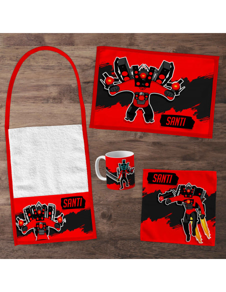 Pack Jardin - SET DE JARDIN TITAN SKIBIDI TOILET 2