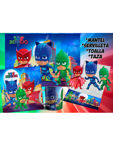 Pack Jardin - Heroes en pijama2