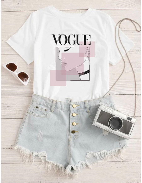 PACK DE 30 DISEÑOS REMERA VOGUE