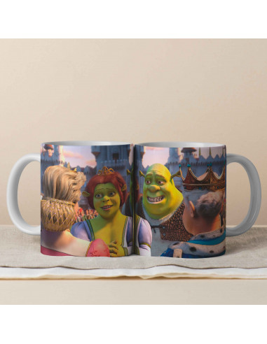 TAZAS PAREJA SHREK FIONA SAN VALENTIN...