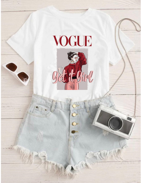 PACK DE 30 DISEÑOS REMERA VOGUE