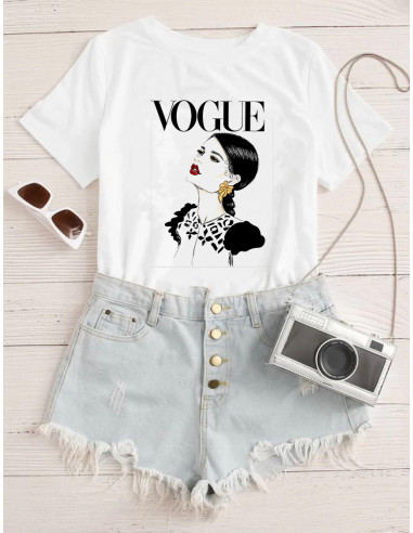 PACK DE 30 DISEÑOS REMERA VOGUE