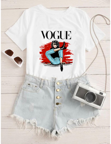 PACK DE 30 DISEÑOS REMERA VOGUE