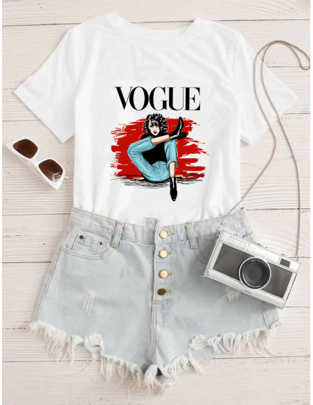 PACK DE 30 DISEÑOS REMERA VOGUE