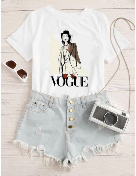 PACK DE 30 DISEÑOS REMERA VOGUE