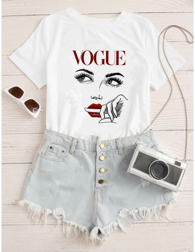 PACK DE 30 DISEÑOS REMERA VOGUE