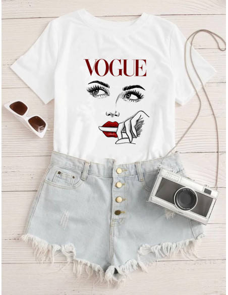 PACK DE 30 DISEÑOS REMERA VOGUE