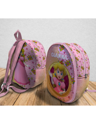 MOCHILA FULL PRINT | PRINCESA PEACH...
