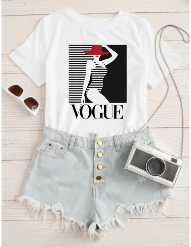 PACK DE 30 DISEÑOS REMERA VOGUE