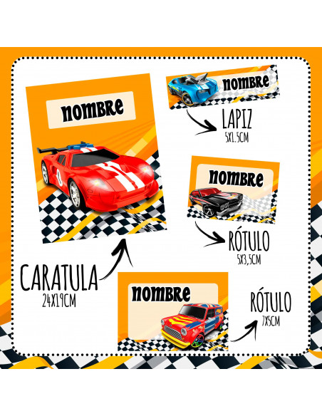 ETIQUETAS ESCOLARES 2024 PACK 2