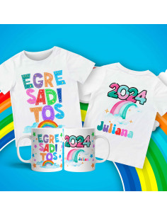 Remera + Taza Egresaditos 2024