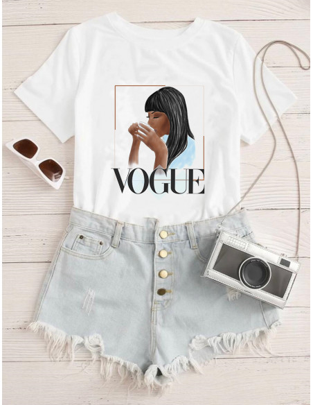 PACK DE 30 DISEÑOS REMERA VOGUE