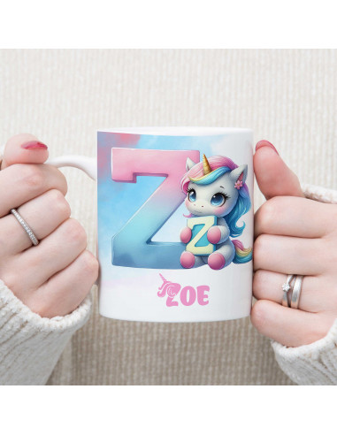 TAZAS INICIALES UNICORNIO