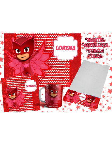 Pack Jardin - Heroes en pijama nena2