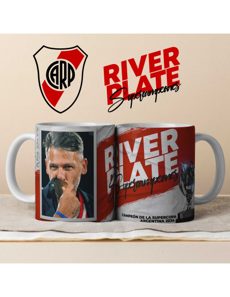 RIVER PLATE SUPER CAMPEÓN 2024 | TAZAS
