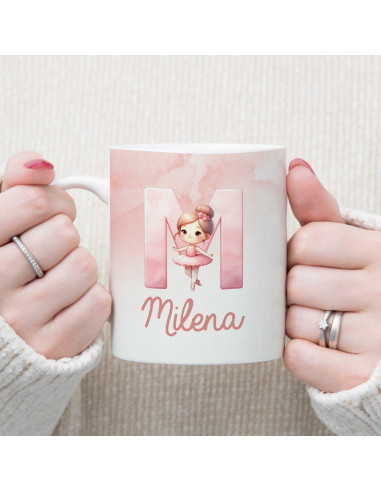 TAZAS INICIALES BAILARINA