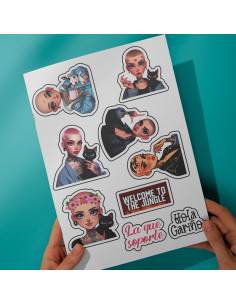 PACK FURIA GH | STICKERS