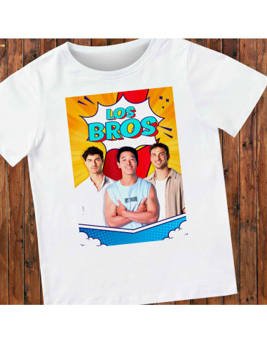 PLANTILLA REMERA Y TAZA LOS BROS GH...