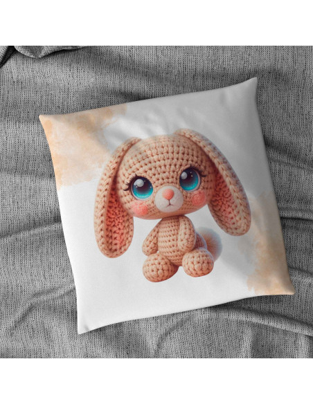 PLANTILLAS ALMOHADONES ESTILO TEJIDO AL CROCHET ANIMALITOS