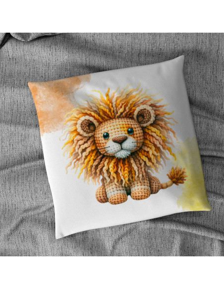 PLANTILLAS ALMOHADONES ESTILO TEJIDO AL CROCHET ANIMALITOS