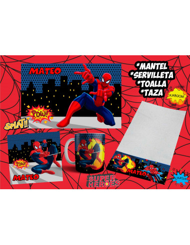 Pack Jardin - Hombre araña