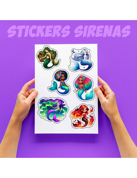 STICKERS SIRENAS