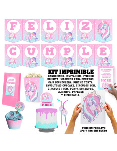 UNICORNIO | KIT IMPRIMIBLE...